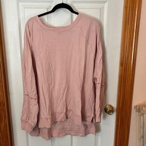 Torrid Blush Pink Long Sleeve Top